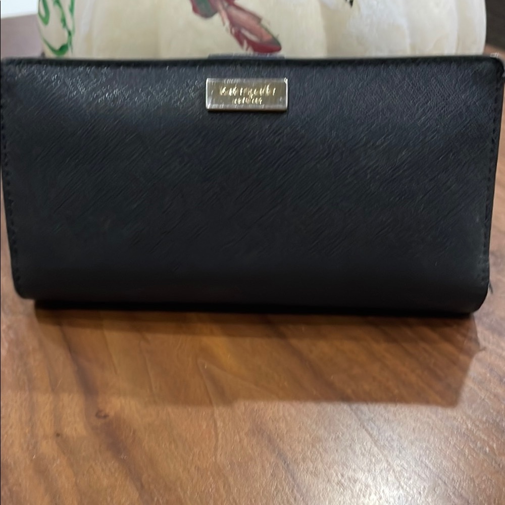 kate spade black wallet